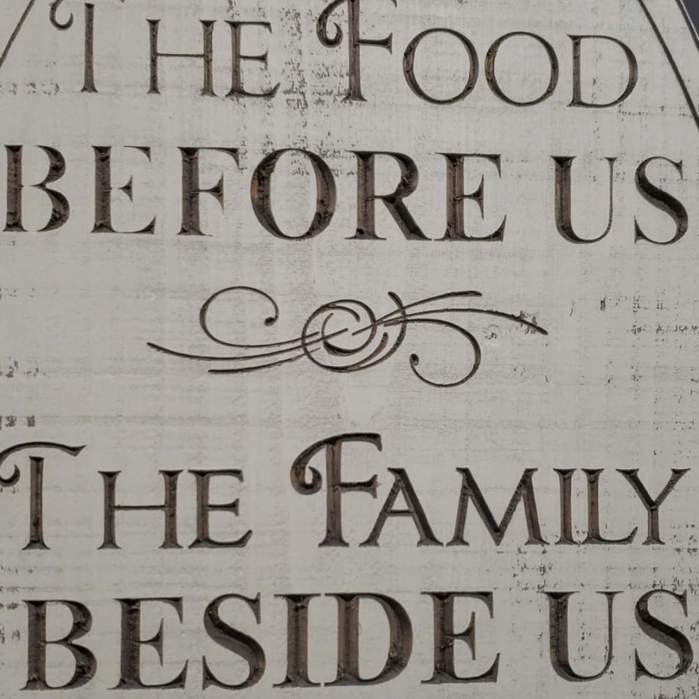 Rustic Meal wall Decor - Picture 3 of 4